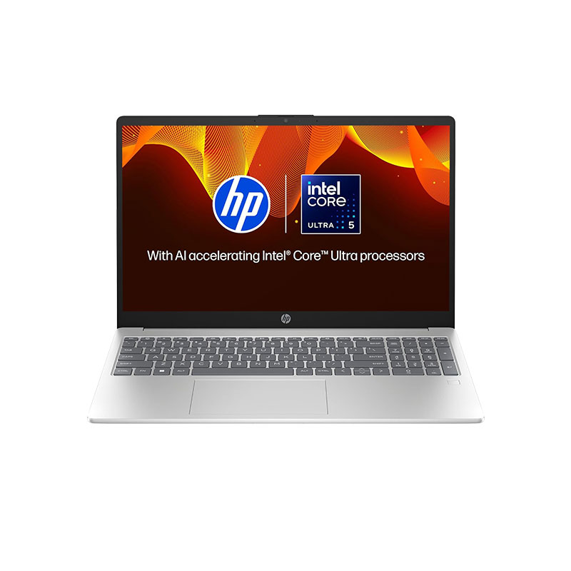 Picture of HP - Intel Core Ultra 5-125H 15.6" (39.6 Cm) 15-fd1099TU Thin & Light Laptop (16GB/ 512GB SSD/ Full HD Display/ Intel Arc Graphics/ Backlit Keyboard/ Windows 11 Home/ MS Office/ 1 Year Warranty/ Natural Silver/ 1.65 Kg)